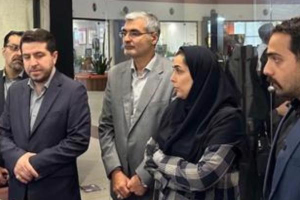 حضور دکتر محمدصادق خیاطیان رییس صندوق نوآوری